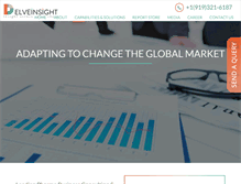 Tablet Screenshot of delveinsight.com